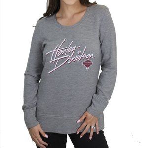 Harley Davidson sweatshirt split